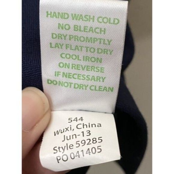 👗 Lilly‎ Pulitzer Allaine Shift Dress | Size S | Navy Blue Knit Sheath Dress 👗 - Picture 4 of 6